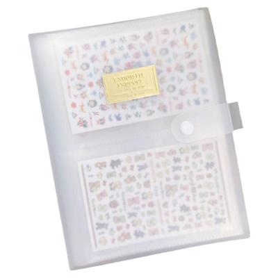 【防尘不掉】美甲贴纸收纳册