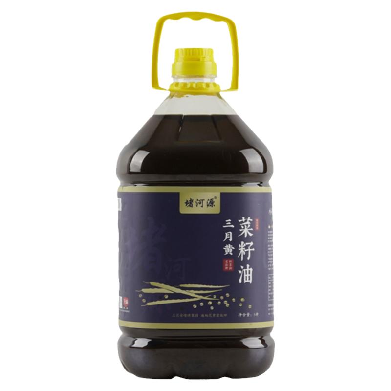 堵河源三月黄菜籽油浓香初榨菜油
