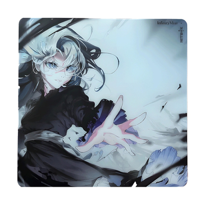 InfinityMice钢化玻璃鼠标垫大号