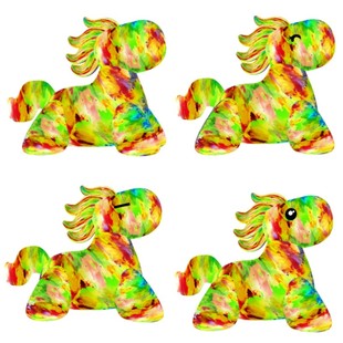 定制大型充气马年气模水上漂浮卡通闭气PVC充气大黄鸭吉祥物气模