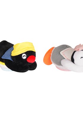 Pingu出游系列趴肩玩偶