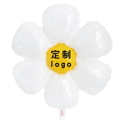 小雏菊定制气球logo印字地推礼品