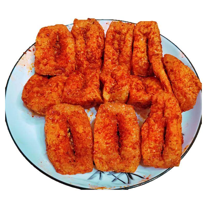 四川特产叙永包心麻辣豆腐干怀旧美食即食下饭菜解馋油炸豆干香干