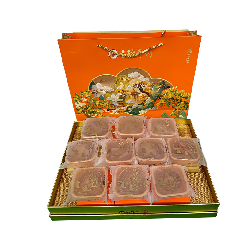 北京稻香村月饼锦雅逸月礼盒910g