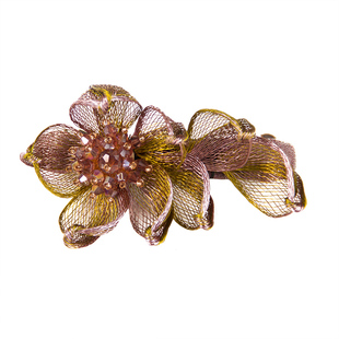 2025新款高端头花头饰发饰花朵发夹女后脑勺头饰品精致高档夹子