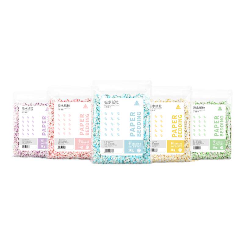 布卡星彩虹纸粒仓鼠纸棉垫料除臭冬天保暖造景用品金丝熊专用木屑