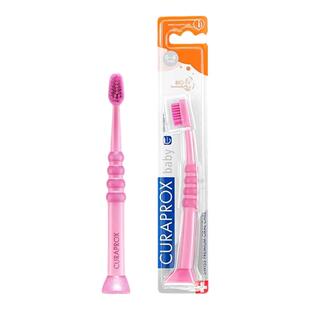 Curaprox科瑞宝士婴幼儿牙刷瑞士进口0-4岁宝宝硅胶小头软毛牙刷