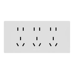 118型开关插座面板多孔暗装十12孔15孔20孔四位厨房墙壁电源插座