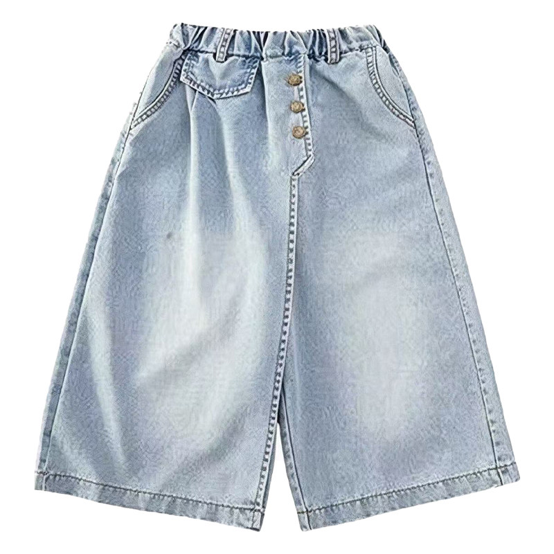女童夏季新款牛仔裙裤