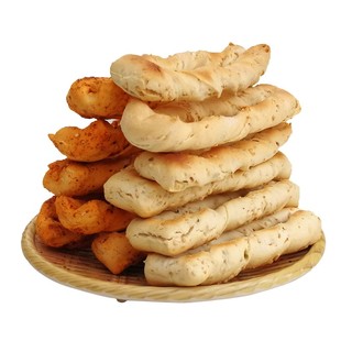 陕西蒲城特产毛女五香手工棒棒馍烤干馍片渭南石子馍点心小吃零食