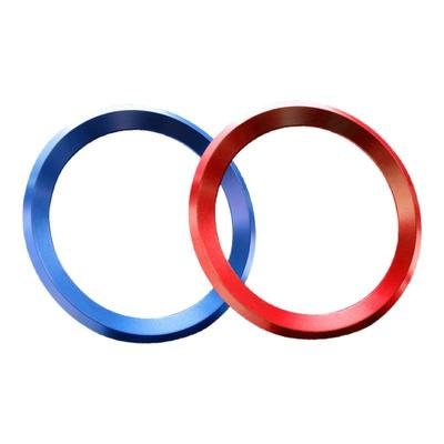 适用宝马方向盘汽车标装饰圈7/3系GT新5系X1X3X4X5X6改装汽车内饰