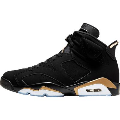 Nike/耐克黑金麂皮篮球鞋