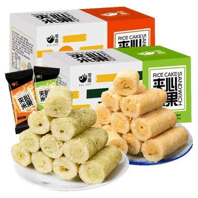 夹心米果卷千丝多种口味可选