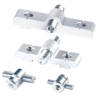 30/40/60/80型材皮带同步线齿形滚筒涨紧调节模块