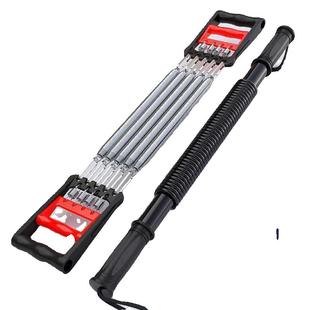 仰卧起坐拉力器男臂力器扩胸器健身器材家用女瘦肚子握力器练背