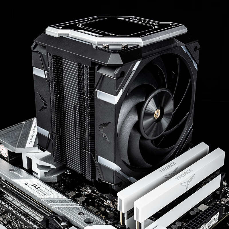 瓦尔基里R125 CPU风冷散热器风扇塔式7热管铜底焊接支持1700/AM5