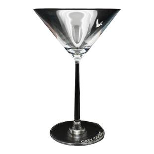 法国进口GREYGOOSE法国灰雁水晶玻璃马天尼酒杯 鸡尾酒花式甜品杯