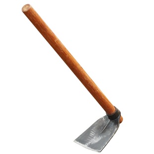 老式镢头加厚锻打锄头种菜小花锄挖地专用神器农用挖笋虫草小锄头