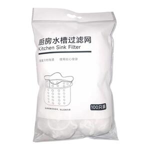 厨房水槽水池过滤网洗菜池漏网地漏毛发下水道垃圾袋垃圾网防堵网