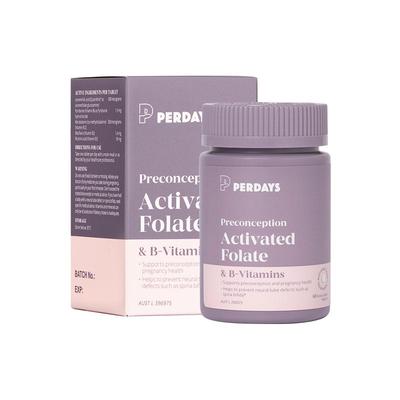 PERDAYS备孕活性叶酸澳洲进口