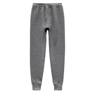 ab内衣加厚男女纯棉夹棉三层保暖裤老年人高腰单件秋裤棉毛裤棉裤