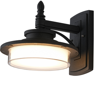 户外庭院露台壁灯防水感应灯入户门头灯2025新款室外超亮阳台墙灯