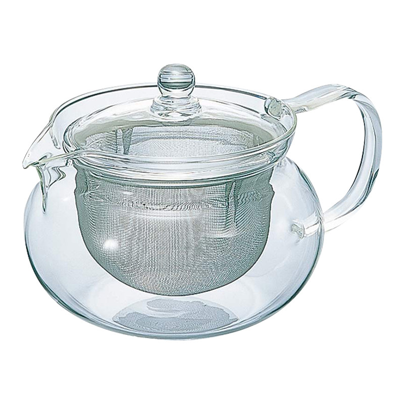 HARIO日式茶壶耐热玻璃过滤网泡茶壶高颜值茶杯茶具套装家用CHJMN