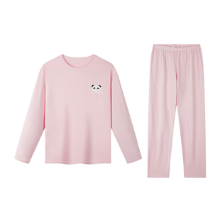 安踏儿童装男童宝宝套装家居服女童秋冬2026新款内衣套装睡衣亲肤