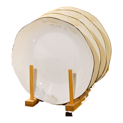 贝玉盘子骨瓷欧式炒菜盘