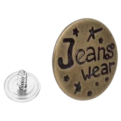 牛仔裤扣子免打孔调节纽扣