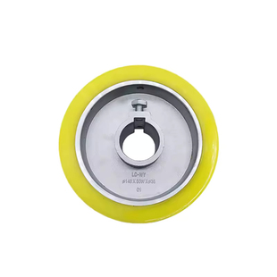 四面刨胶轮送料轮子压轮青城富豪锐亚江佳森科四面刨轮木工送料轮