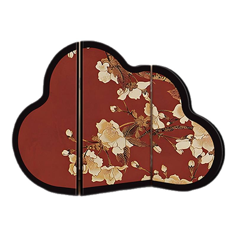 中古风入户玄关摆件屏风