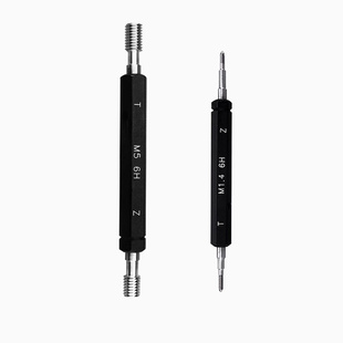 螺纹塞规牙规通止规检具止通规内螺纹规公制6H平头M2M3M5M6M8量规