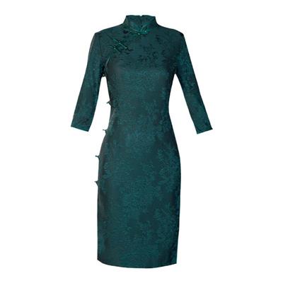 复古日常旗袍改良版连衣裙婚礼服