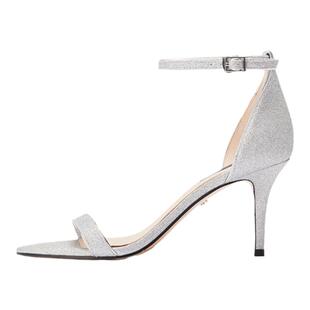 LR春夏格利特细跟凉鞋一字扣带显脚瘦露趾仙女高跟鞋LJ251F01039