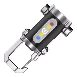 多功能防水便携手电筒腰挂钥匙扣迷你简约应急野外求生钥匙扣