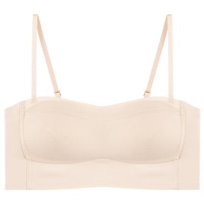 歌力诺无肩带无痕防走光抹胸内衣