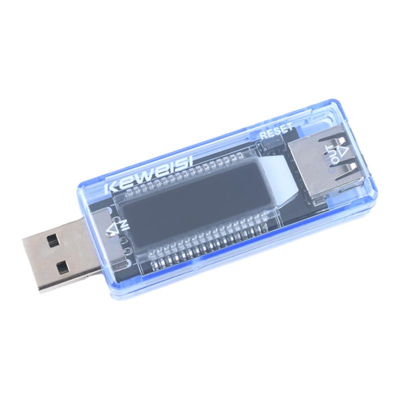 USB电压电流容量表 KWS-V20电源检测显示仪手机充电器接口测试仪