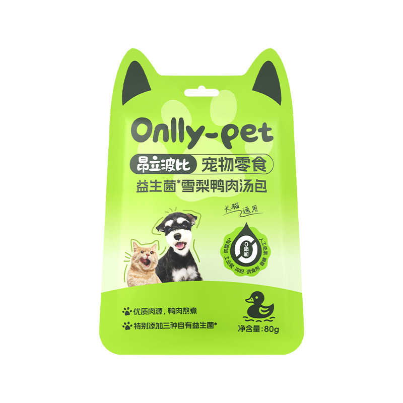 昂立波比雪梨鸭汤包呵护猫狗肠胃
