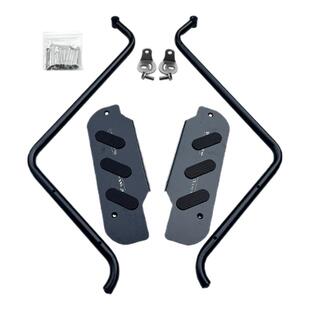 适用三阳4mica小蚂蚁前置车筐挂篮收纳不锈钢车篓置物筐改装配件