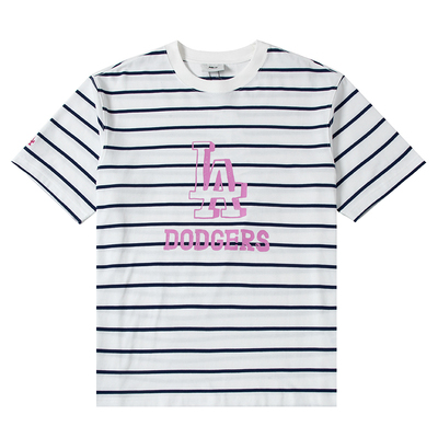 MLB短袖男女同款运动T恤情侣半袖