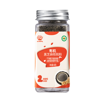 秋田满满婴幼儿猪肝粉芝麻粉有机