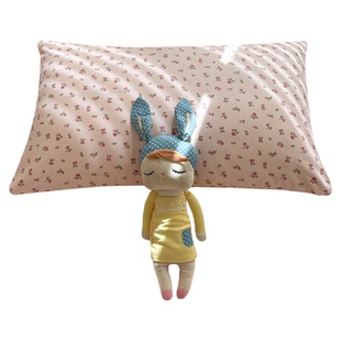 高档加厚老粗碎花玫瑰纯棉枕套成人透气枕头套单人全棉枕芯内胆套