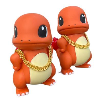 汽车摆件霸气傲娇小火龙汽车装饰创意车尾手办车尾摆件车顶挂件