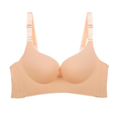 丝洛芬芒果拉绒款聚拢调整型文胸