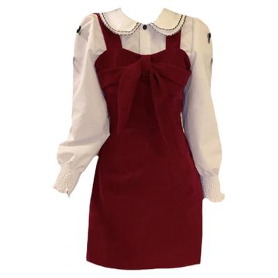 美少女新年圣诞年会全方位战袍裙