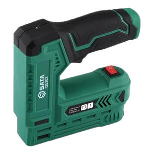 世达两用锂电钉枪无线木工专用电动打钉抢射钉枪家用小型码钉工具