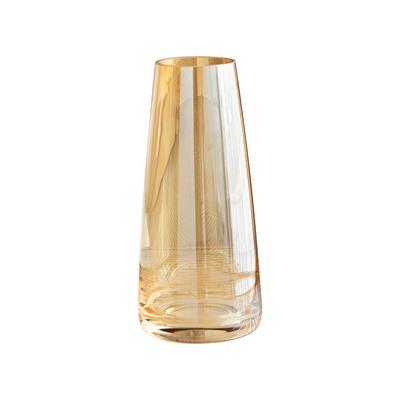 简约透明玻璃客厅水晶料郁金香