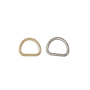 D扣包包五金配件锌合金金属肩带连接扣环手工皮具皮革无缝D形扣