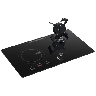 气电两用煤燃气灶电磁炉二合一电一气一体式气电两用灶嵌入式双灶